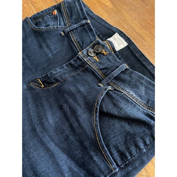 HUDSON ‘Collin Skinny Crop’ Stretch Low-Rise Blue Jeans sz 27 - Picture 3 of 11